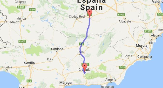 11 juni Manzanares - Granada